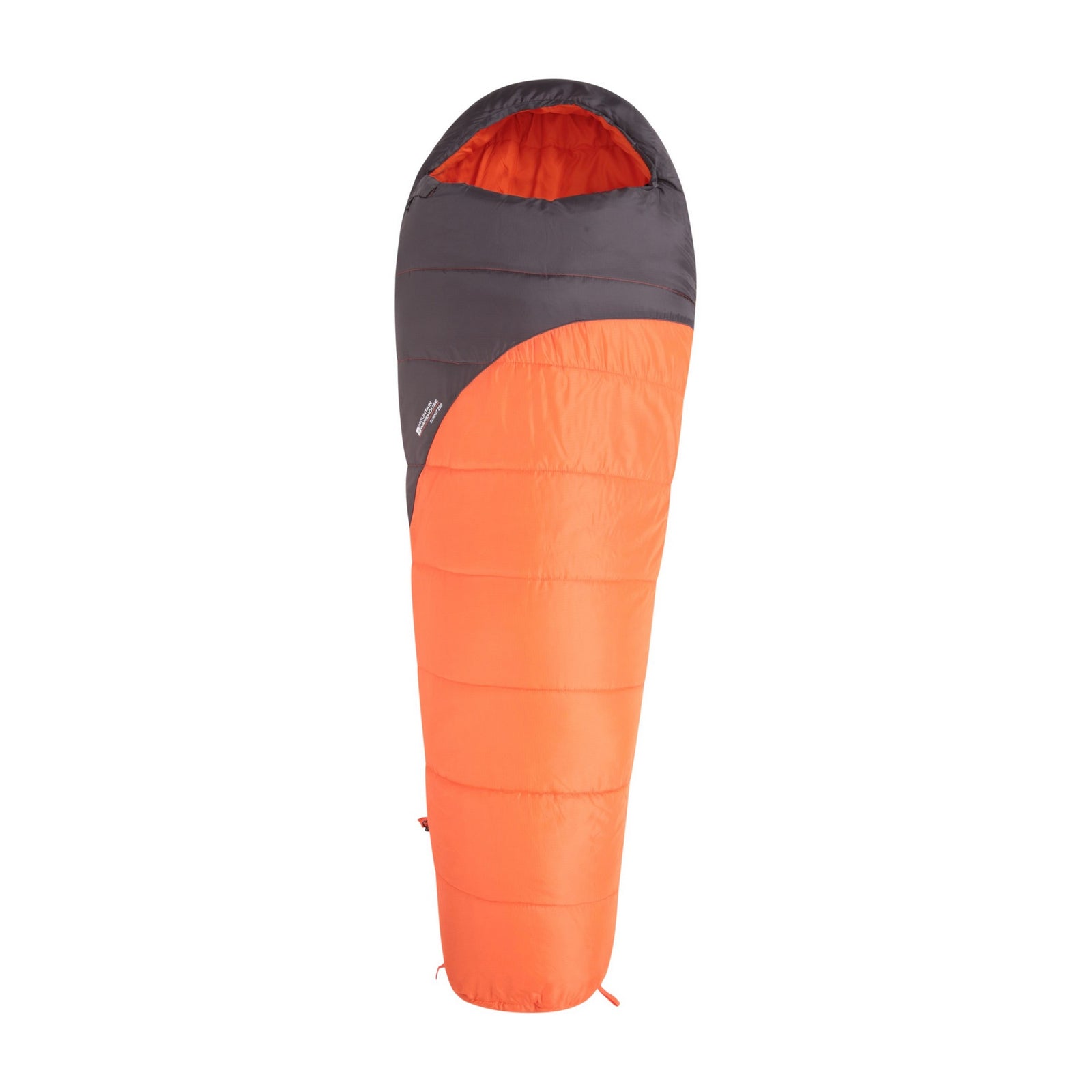 Unisex Adult Summit 250 Right Zip Winter Mummy Sleeping Bag | One Size | Orange