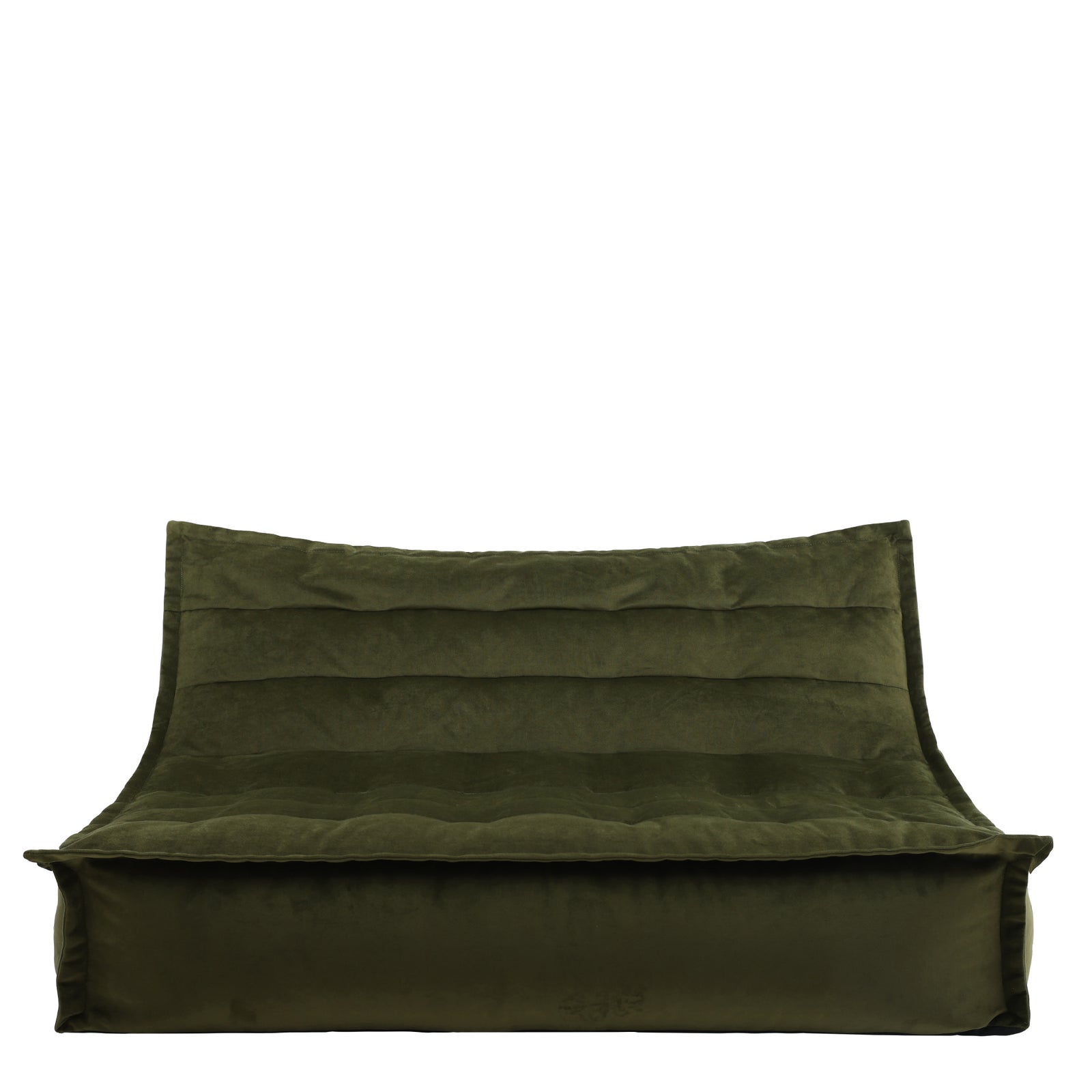 Dolce Bean Bag Lounger Sofa | Olive