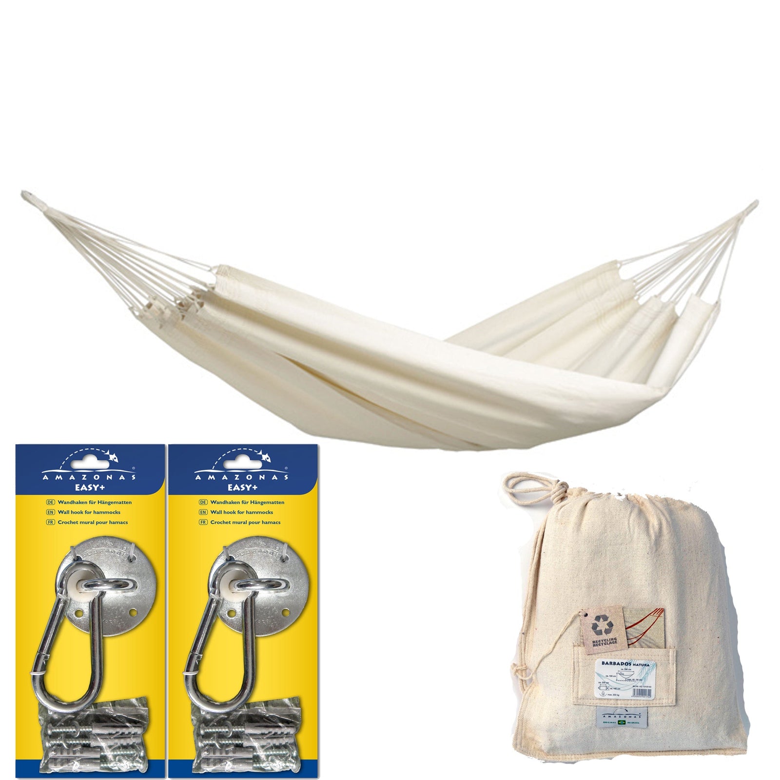 Barbados Hammock Post Perfect Hanging Set Natura