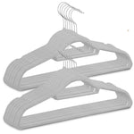 Livivo 50pc Velvet Hangers - Grey