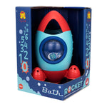 Bath Rocket Toy With Rotating Jets