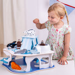 Wooden Polar Glacier Playset, Includes Figures & Animals