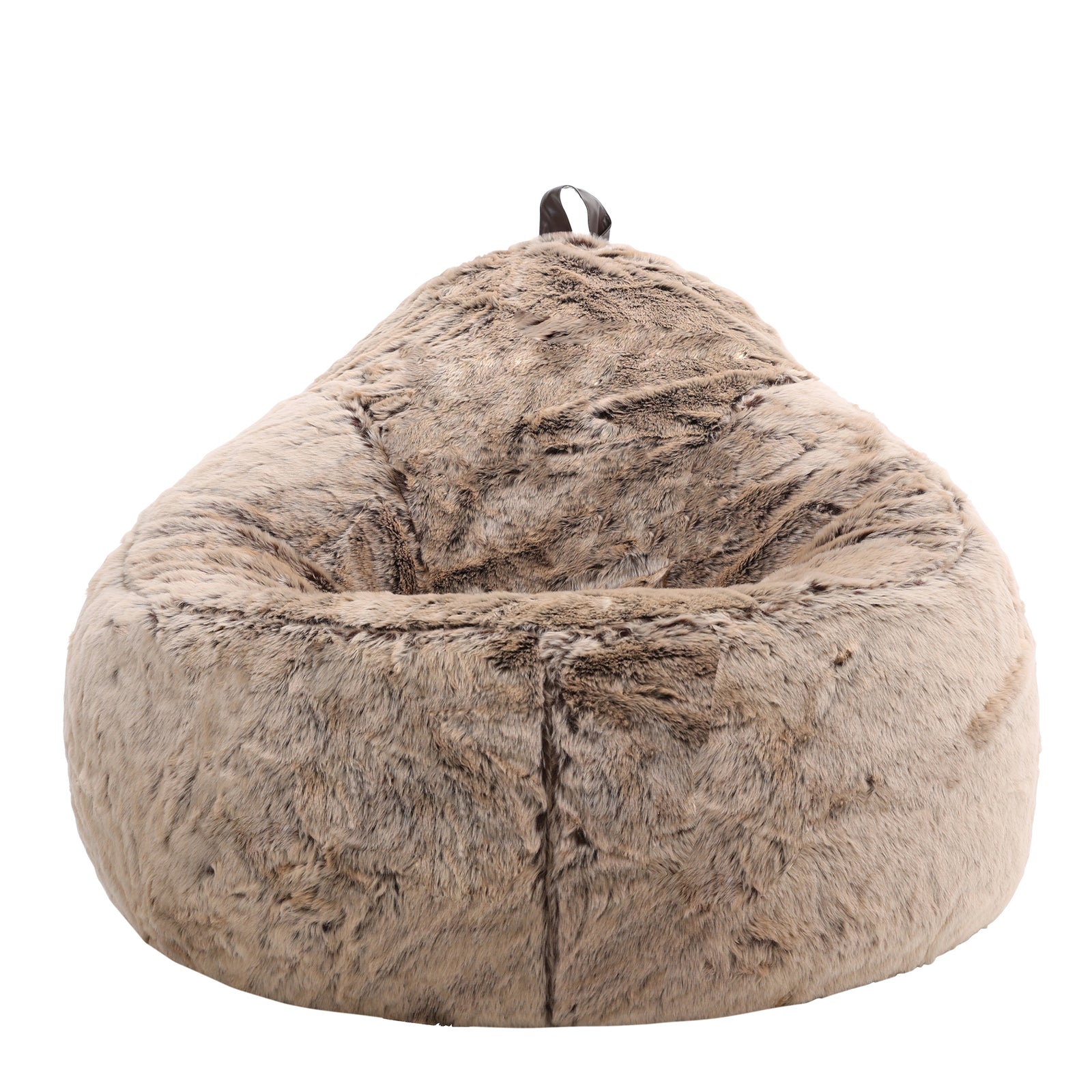 Cocoon Faux Fur Bean Bag Chair | Brown