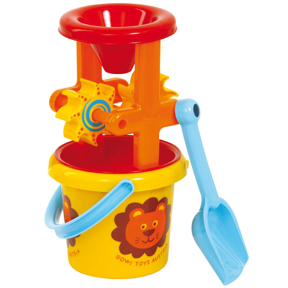 Bucket And Mill Set, Consists Of 3 Play Pieces