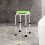 360 Degree Swivel Shower Stool With Non-slip Feet | One Size | Green