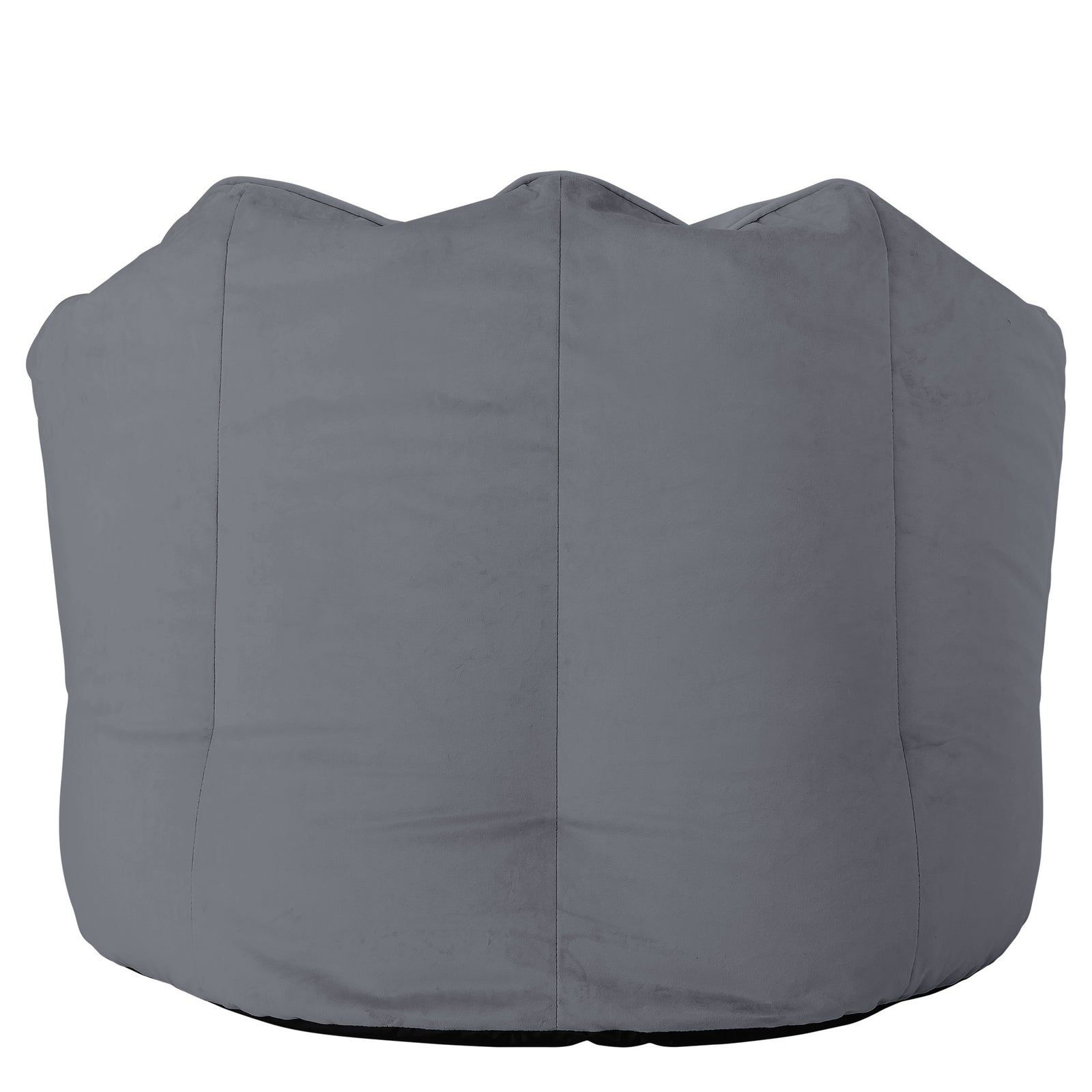 Sirena Scallop Chair Bean Bag | Charcoal