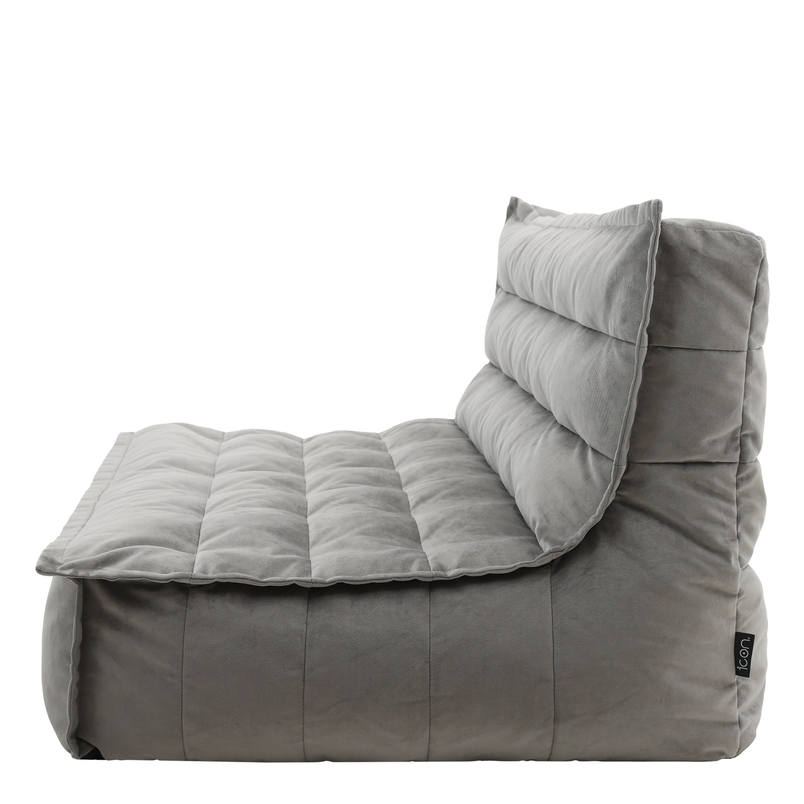 Dolce Bean Bag Lounger Sofa | Charcoal