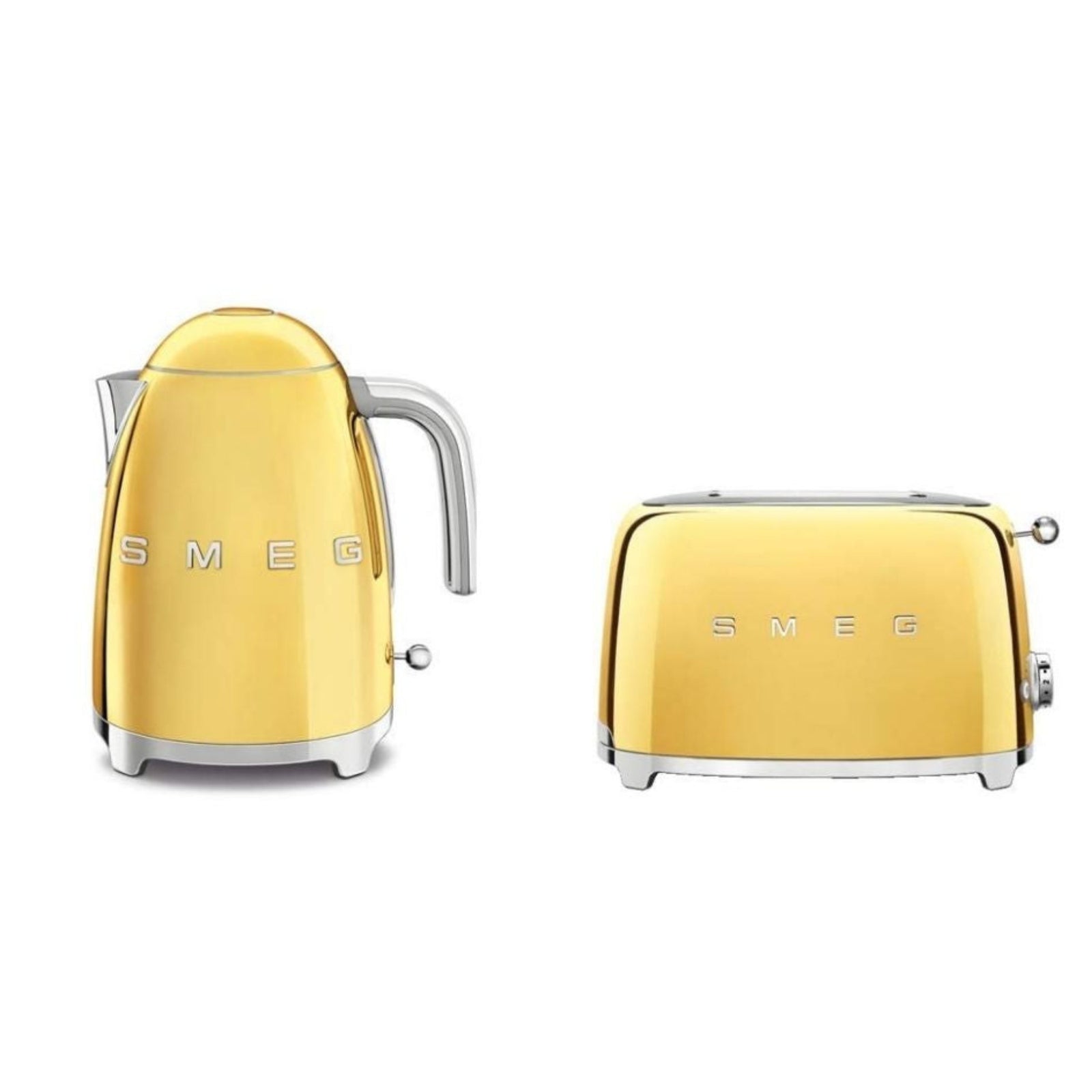 Bundle Set Klf03 Kettle & Tsf01 2 Slice Toaster | Gold