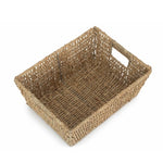 Red Hamper Seagrass Large Tapered Seagrass Basket