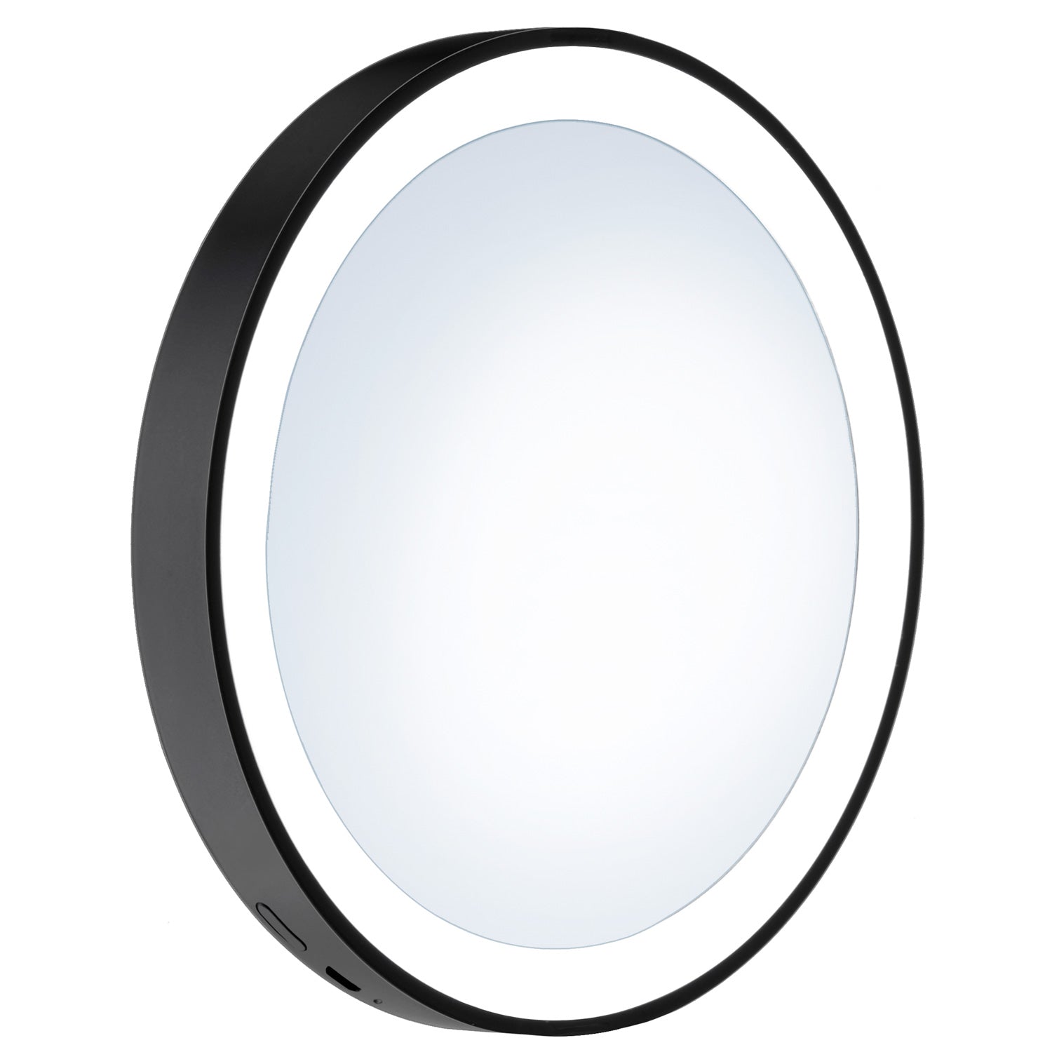 Shaving Make Up Led Mirror 7x Magnification /w Suction Cups | Black