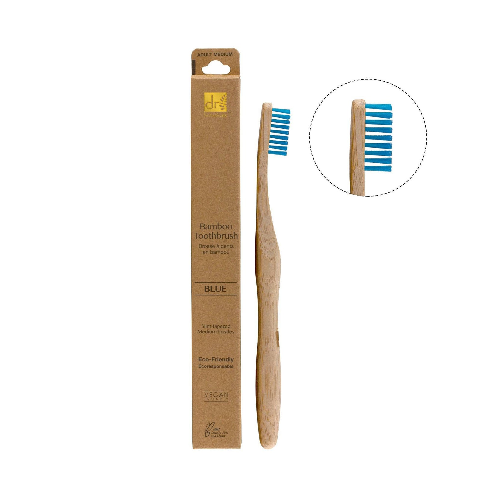 Bamboo Toothbrush Blue