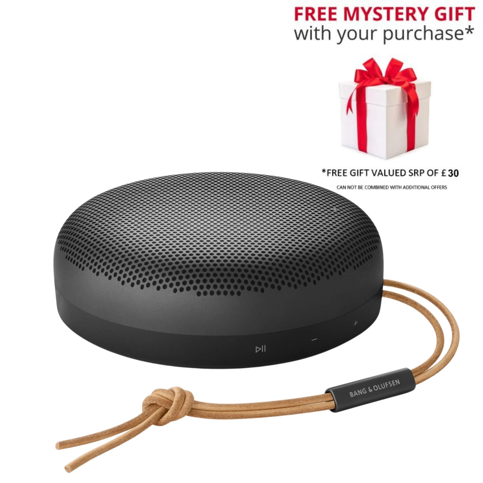 Bang & Olufsen Beosound A1 Portable Bluetooth Speaker - Free Gift Worth £30!