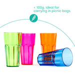 Multicolour Plastic Tumbler Set Of 4