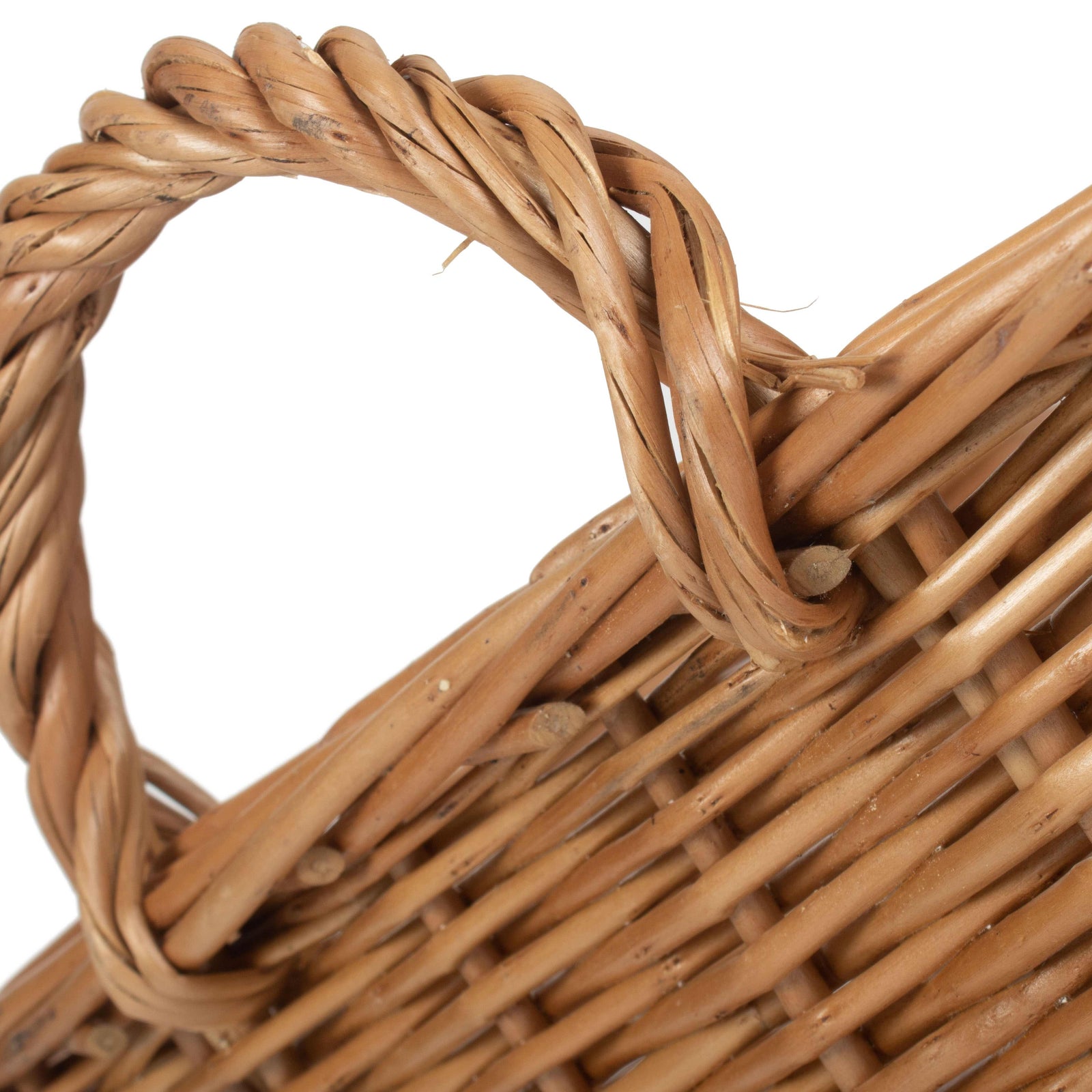 Wicker Rectangular Display Basket | Large | Brown