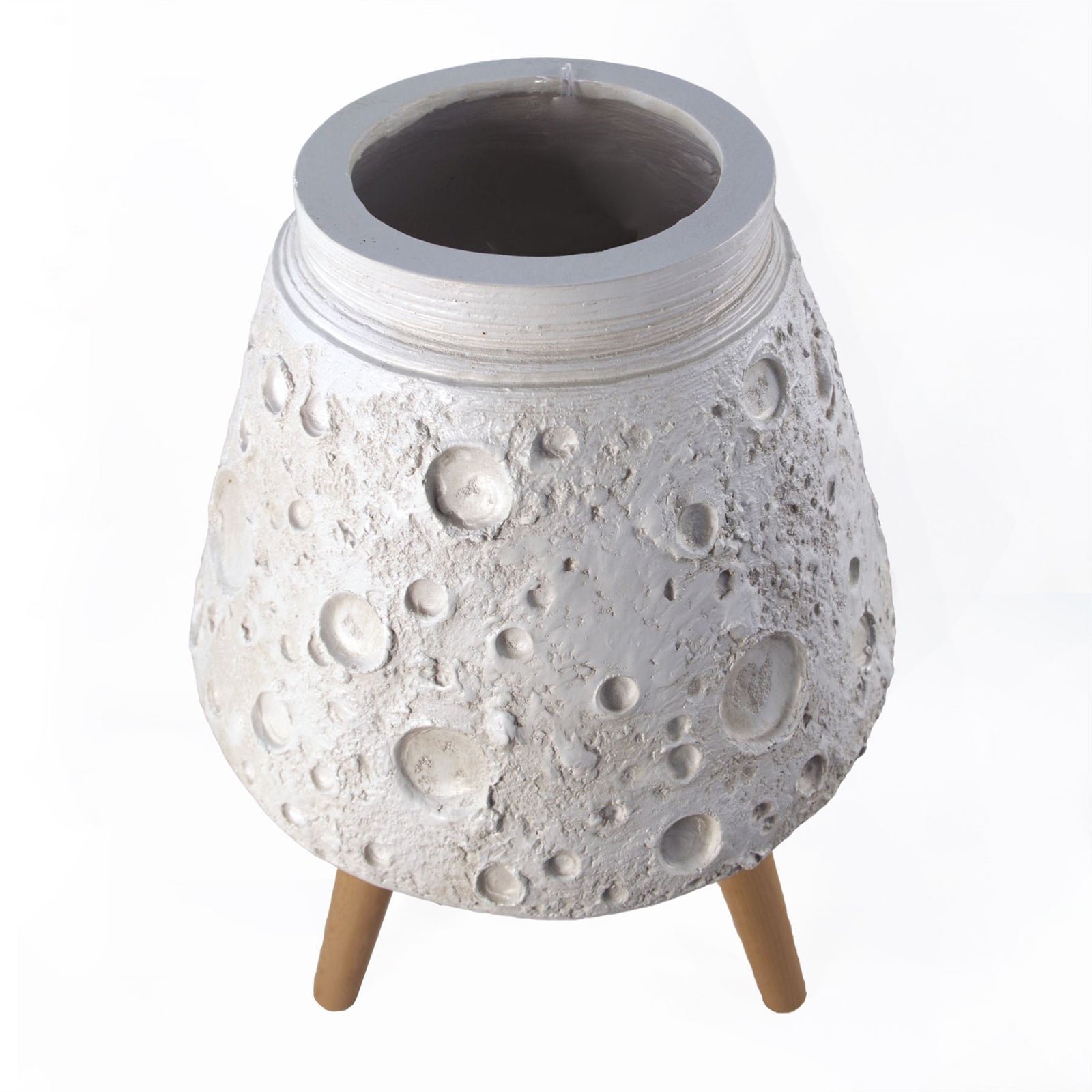 62cm X 40cm Large Lunar White Planter