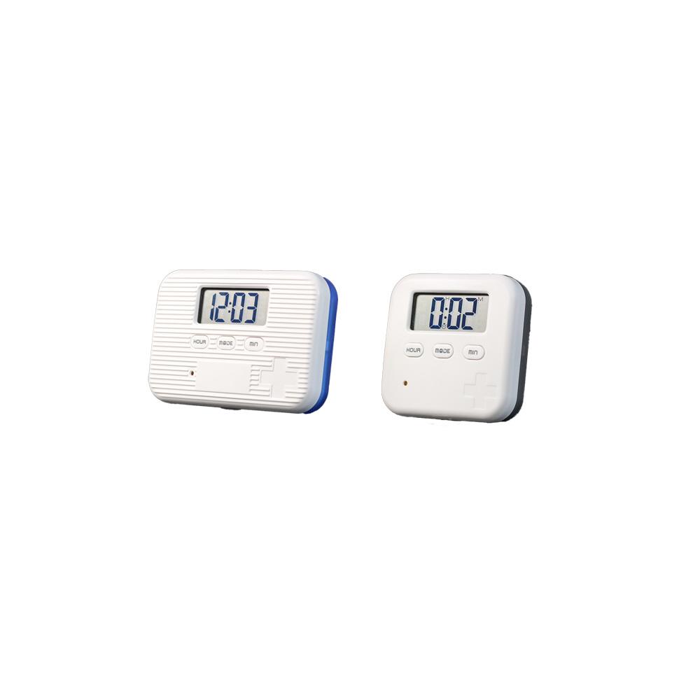 Vibration Pill Box, 5 Alarm, Four Compartment