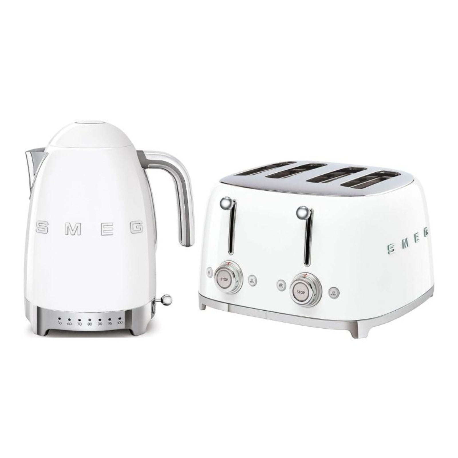 Bundle Tsf01 2-slice Toaster & Klf04 1.7l Kettle | White