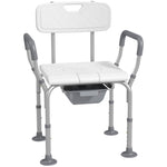 3 In 1 Shower Chair Adjustable Toilet Seat