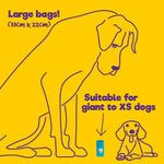 Dog Poop Bag Holder With 600 Bags