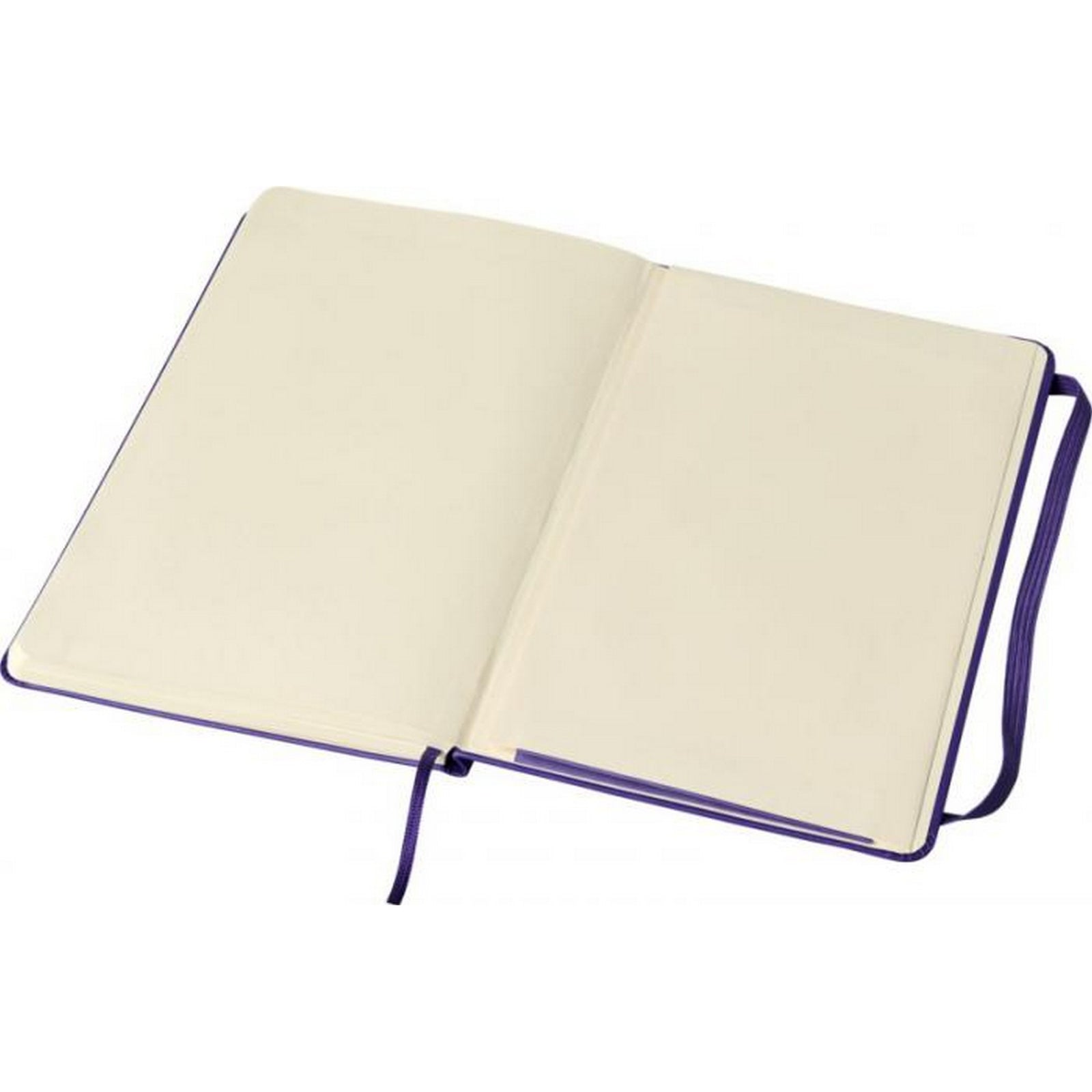 Classic L Hard Cover Ruled Notebook | One Size | Purple