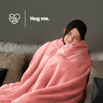 King Fleece Blanket - Blush