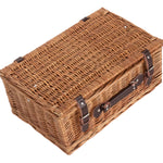 Wicker 46cm Double Steamed Picnic Basket | Brown