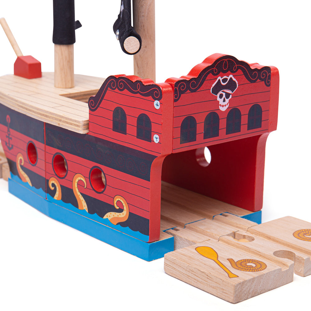 Galleon Tunnel for Wooden Pirate Train Set