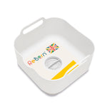 Recycled Washing Up Bowl - Stone Kitchen Dish Wash  Drain - 9 Litres Capacity - Made in the UK