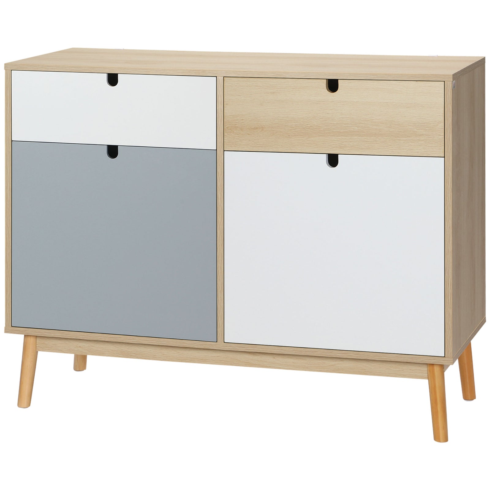 Sideboard Storage Cabinet Kitchen Cupboard With Drawers