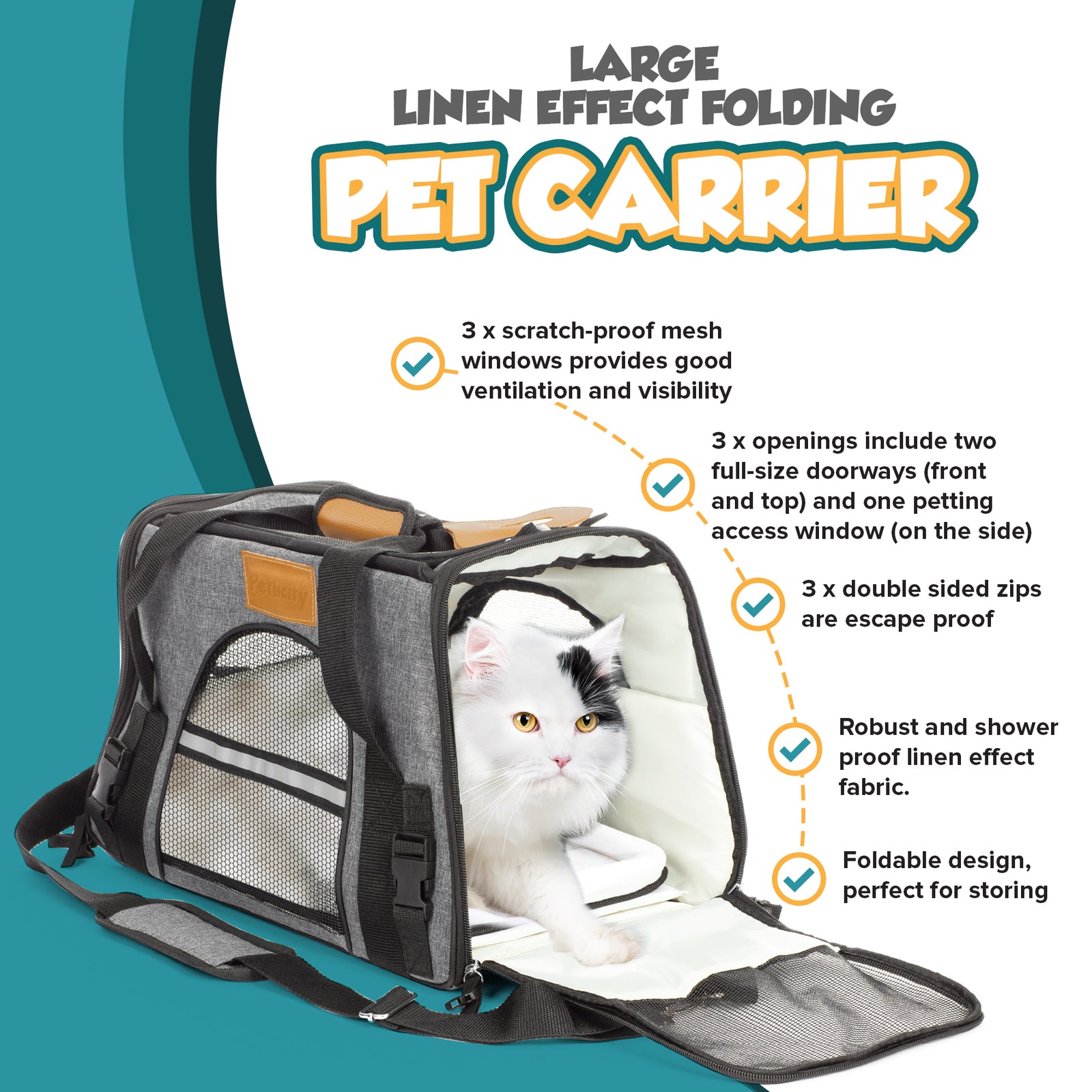 Foldable Pet Carrier