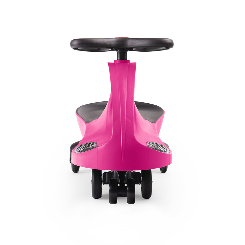 Unique Self Propelled Kids Ride On Toy, Wiggle Car - Pink