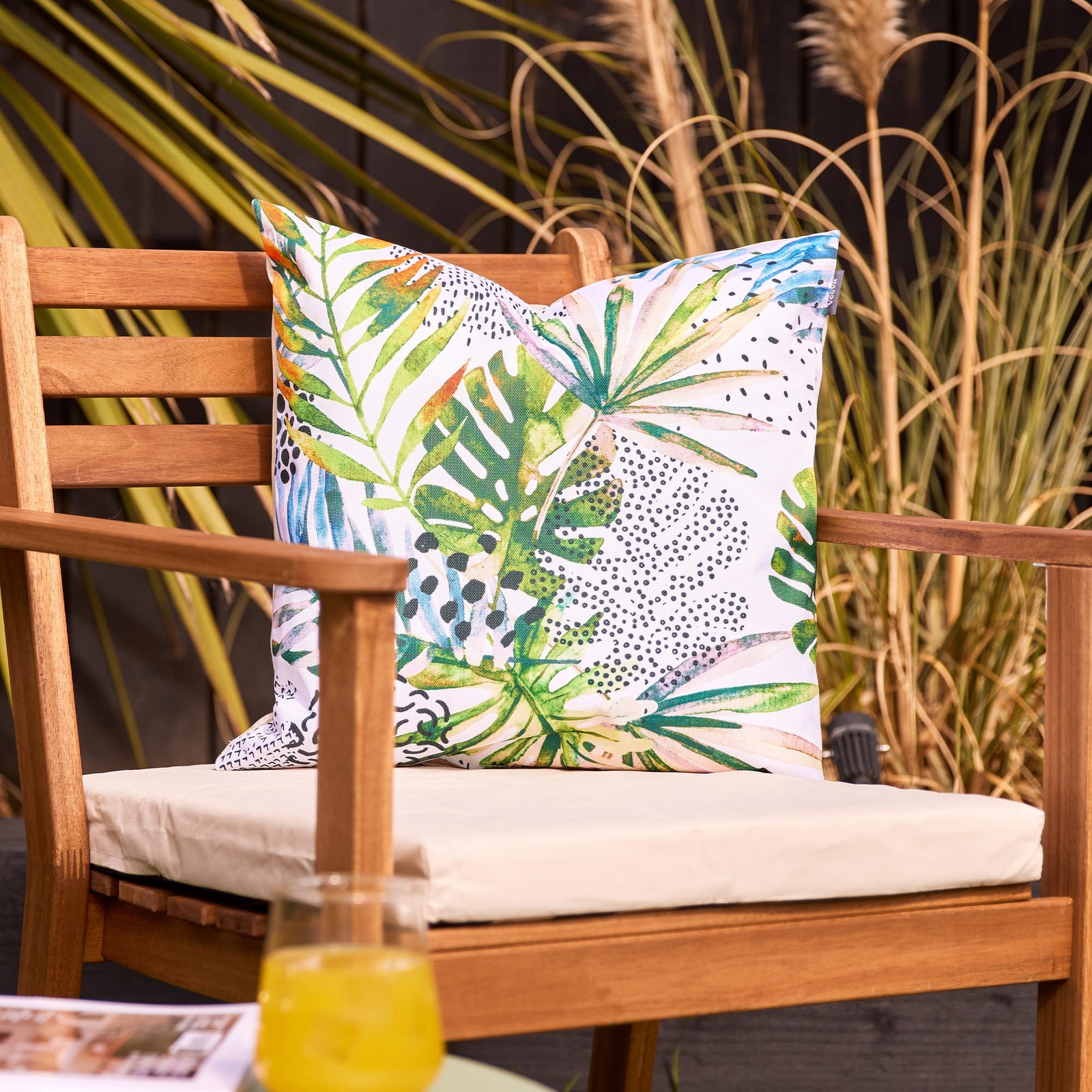 Tropical Indoor Outdoor Cushion Water Resistant Cushions