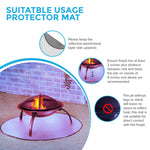 38” Round Fire Pit Protector