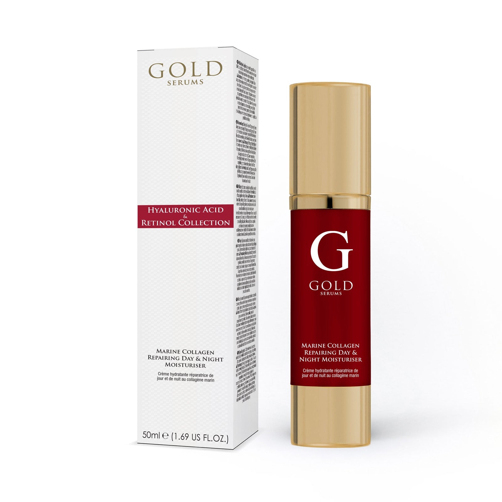 Gold Serums Marine Collagen Repairing Day & Night Moisturiser 50ml