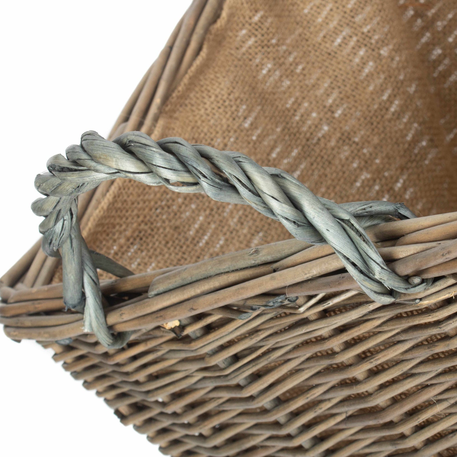 Wicker Kindling Wood Basket