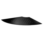 Bathroom Shower Grout Line Corner Shelf - Holes Design | Black