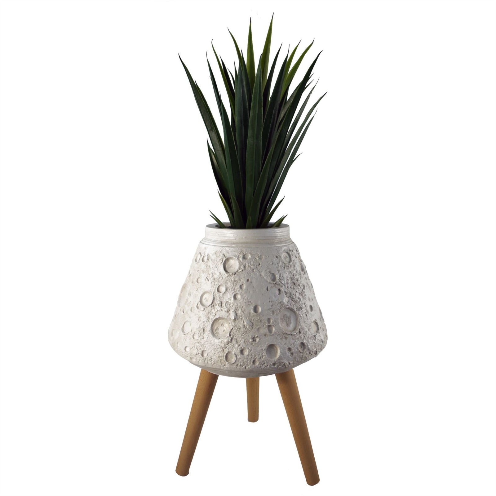 62cm X 40cm Large Lunar White Planter