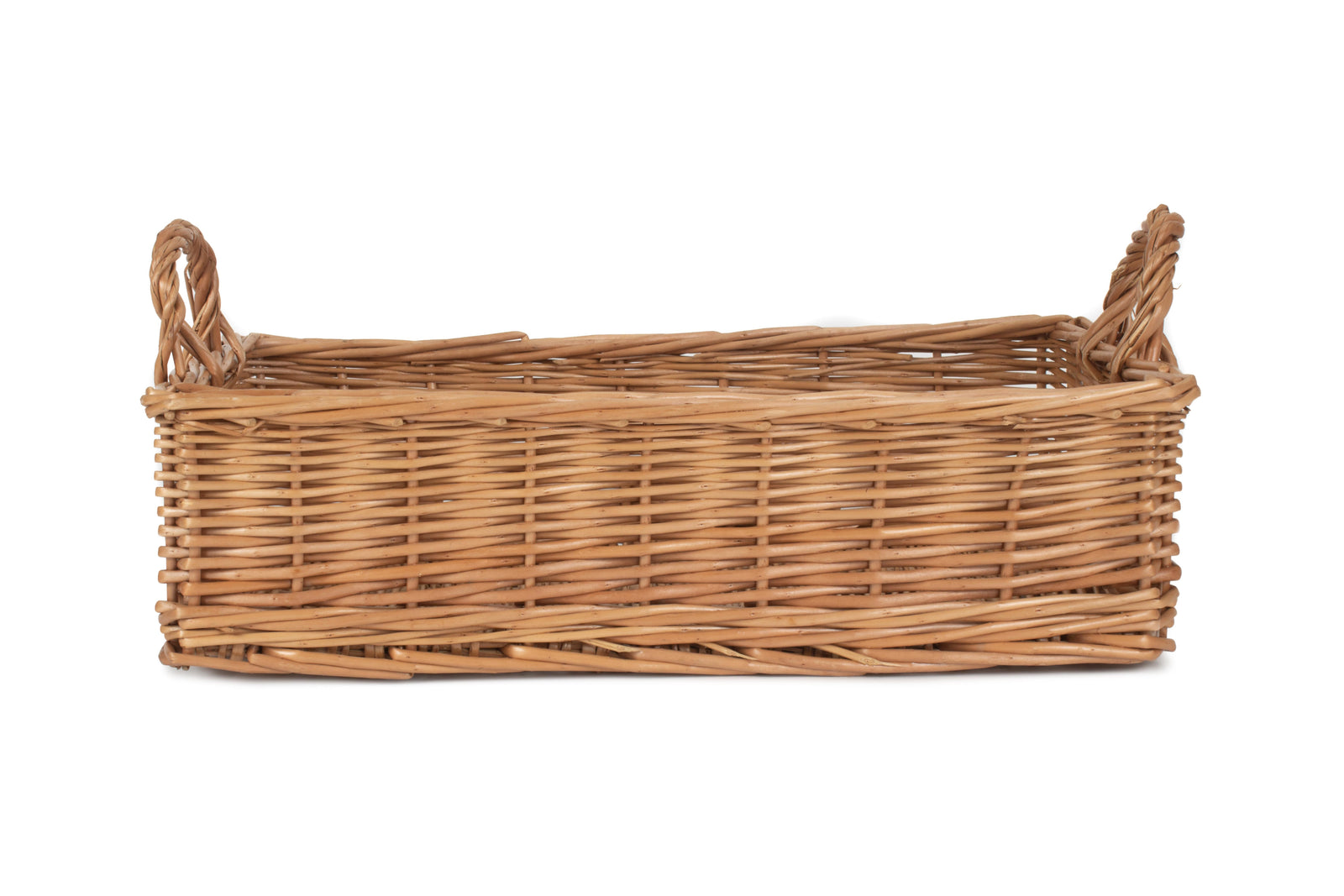 Wicker Rectangular Display Basket | Small | Brown