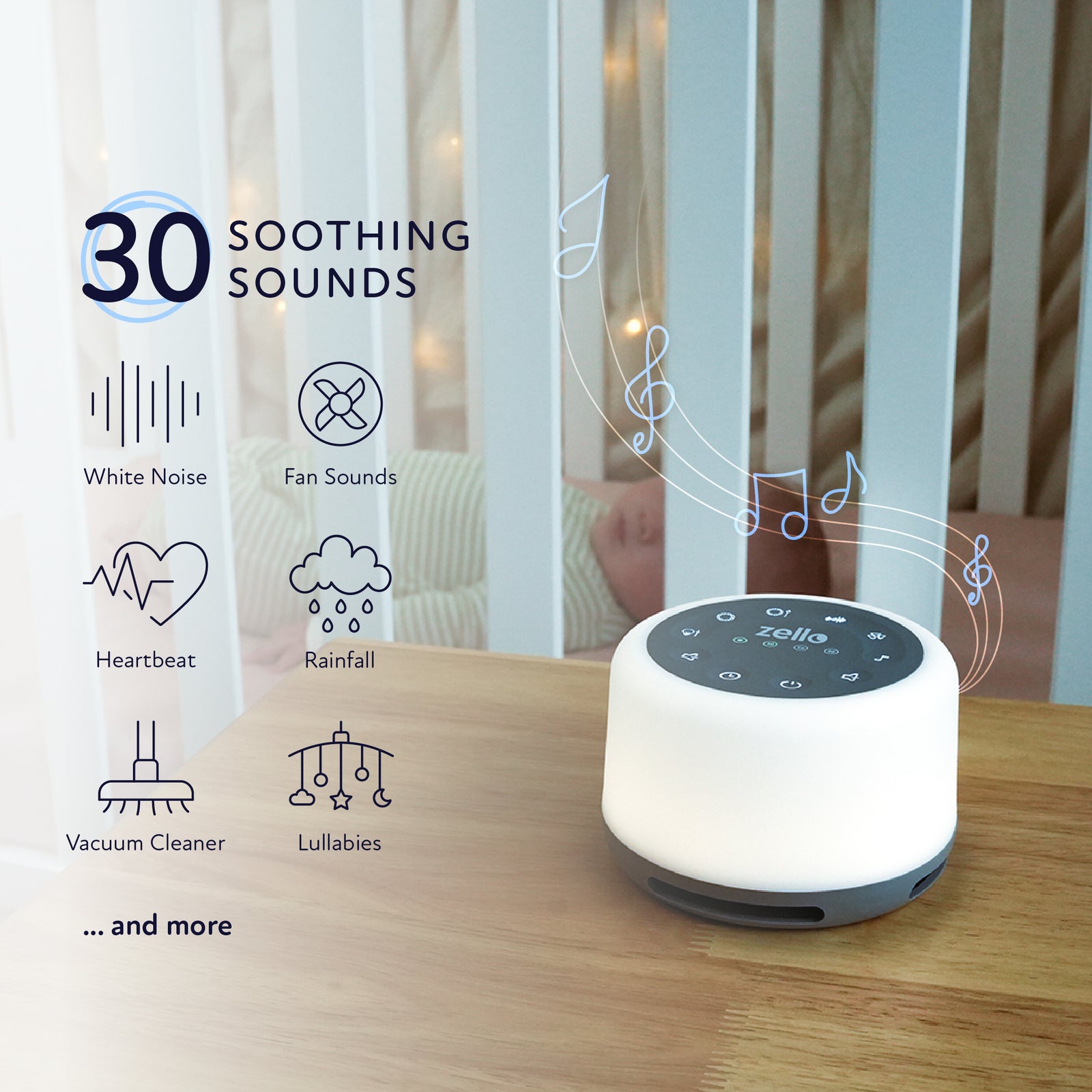 Original White Noise Machine & Night Light