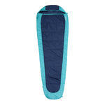 Unisex Adult Right Zip Microlite 500 Midseason Mummy Sleeping Bag | 215cm | Blue