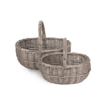 Antique Wash Bathroom Shopping Basket | Set-of-2