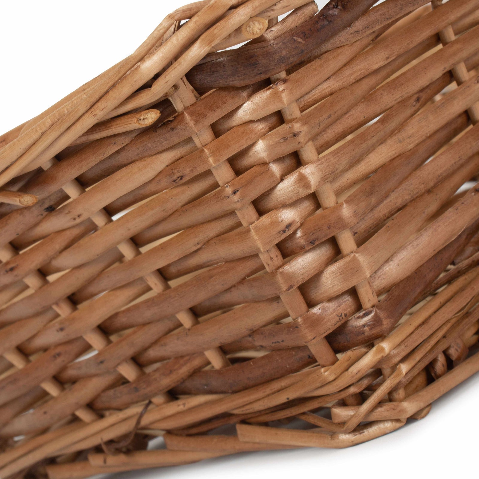 Tapered Split Willow Tray | Small | Brown