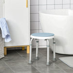 360 Degree Swivel Shower Stool With Non-slip Feet | One Size | Blue