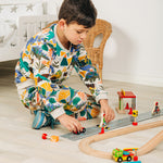 Wooden Roadway Accessory Pack - 54 Pieces