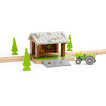 Barnyard for Wooden Farm Train Set