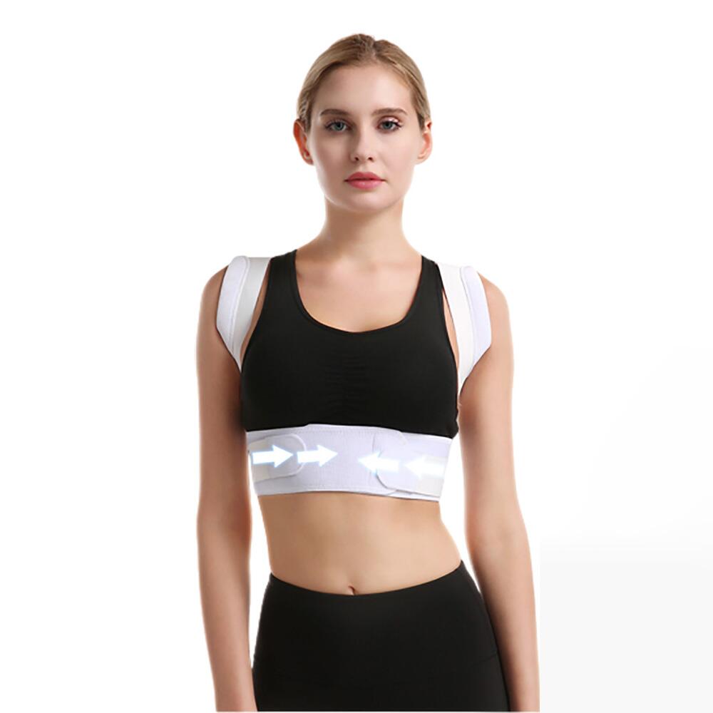 Posture Brace, White, 95-120cm, Relieve Back Pain