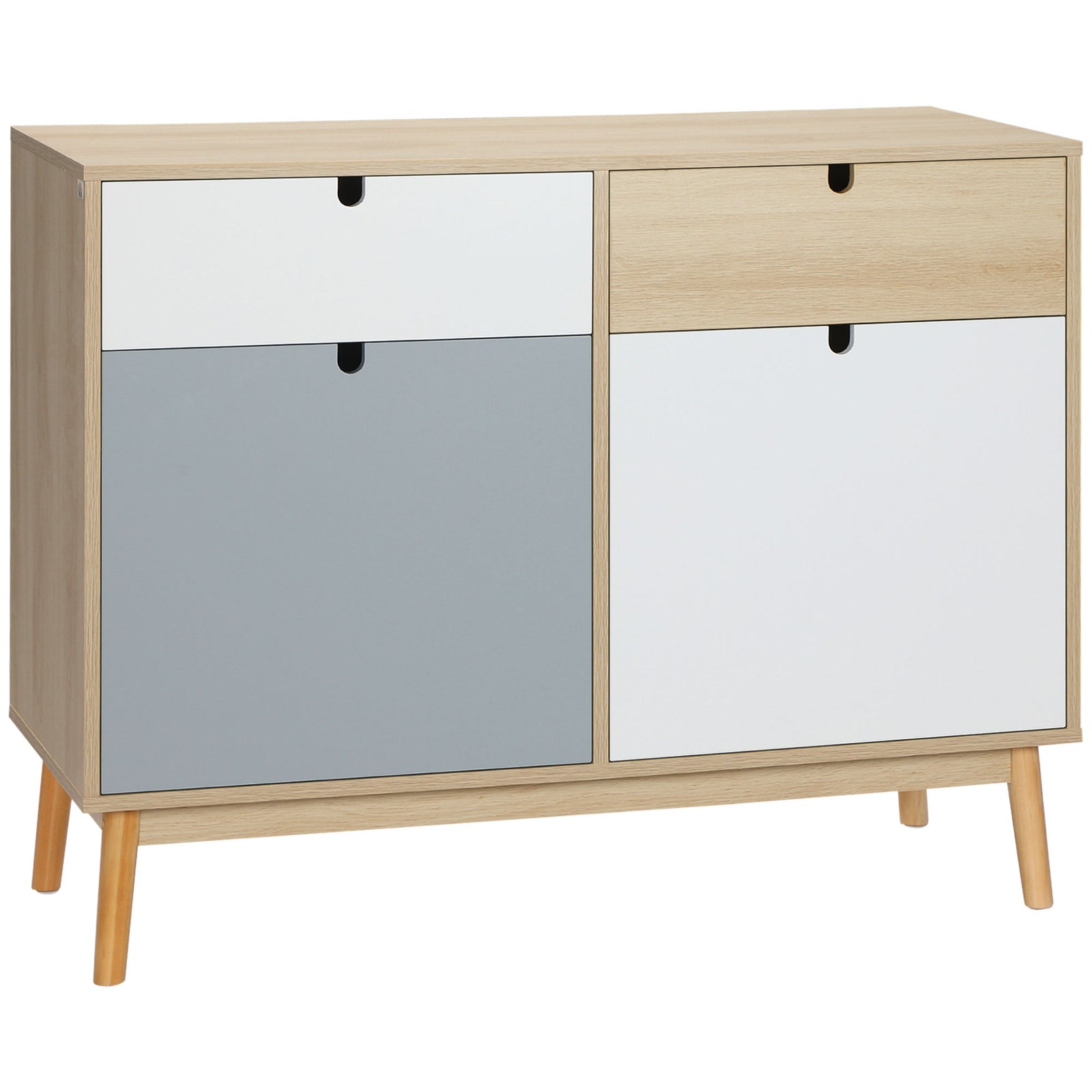 Sideboard Storage Cabinet Kitchen Cupboard With Drawers