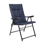 Padded Folding Chair | One Size | NavyBlue