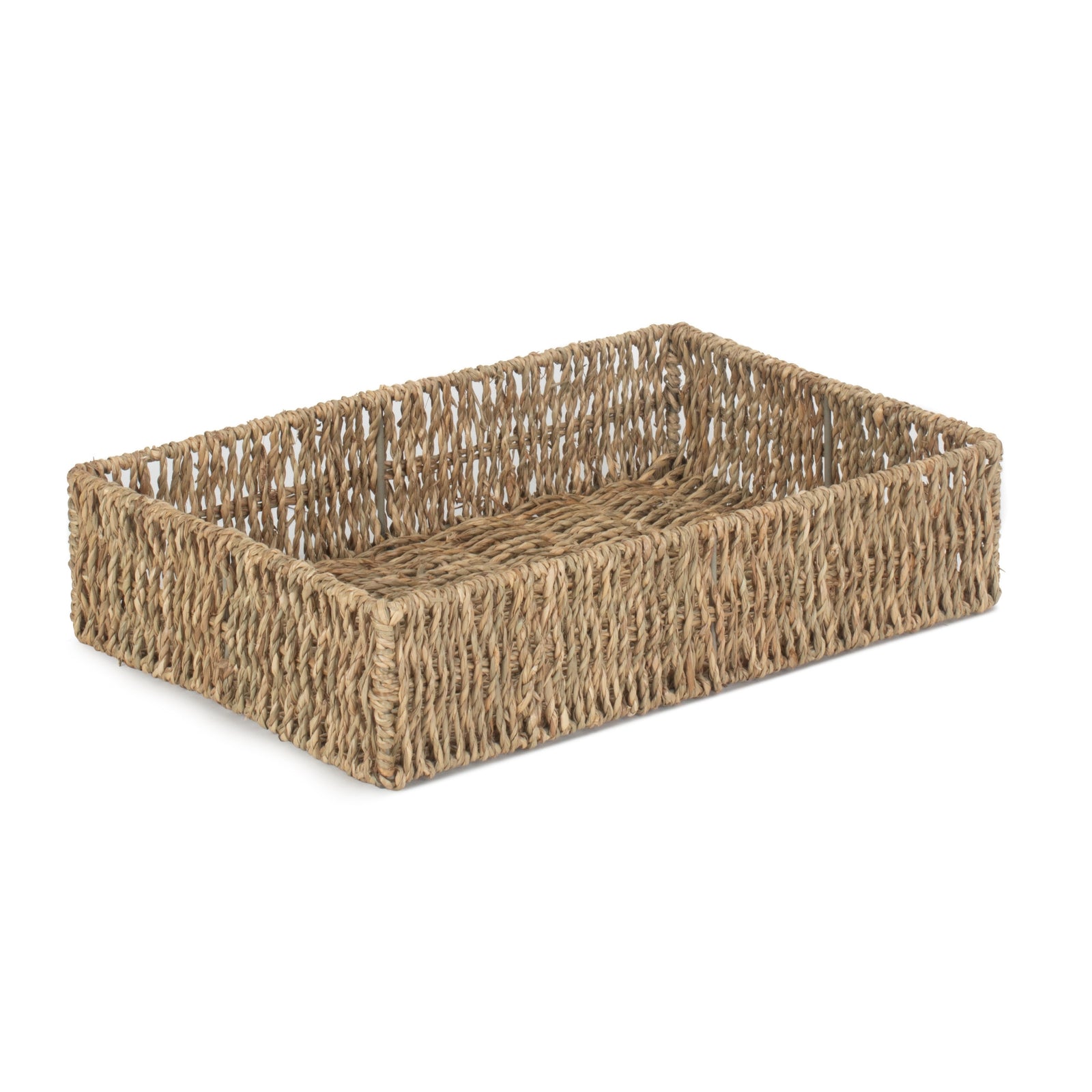 Rectangular Seagrass Serving Tray | Medium | Green