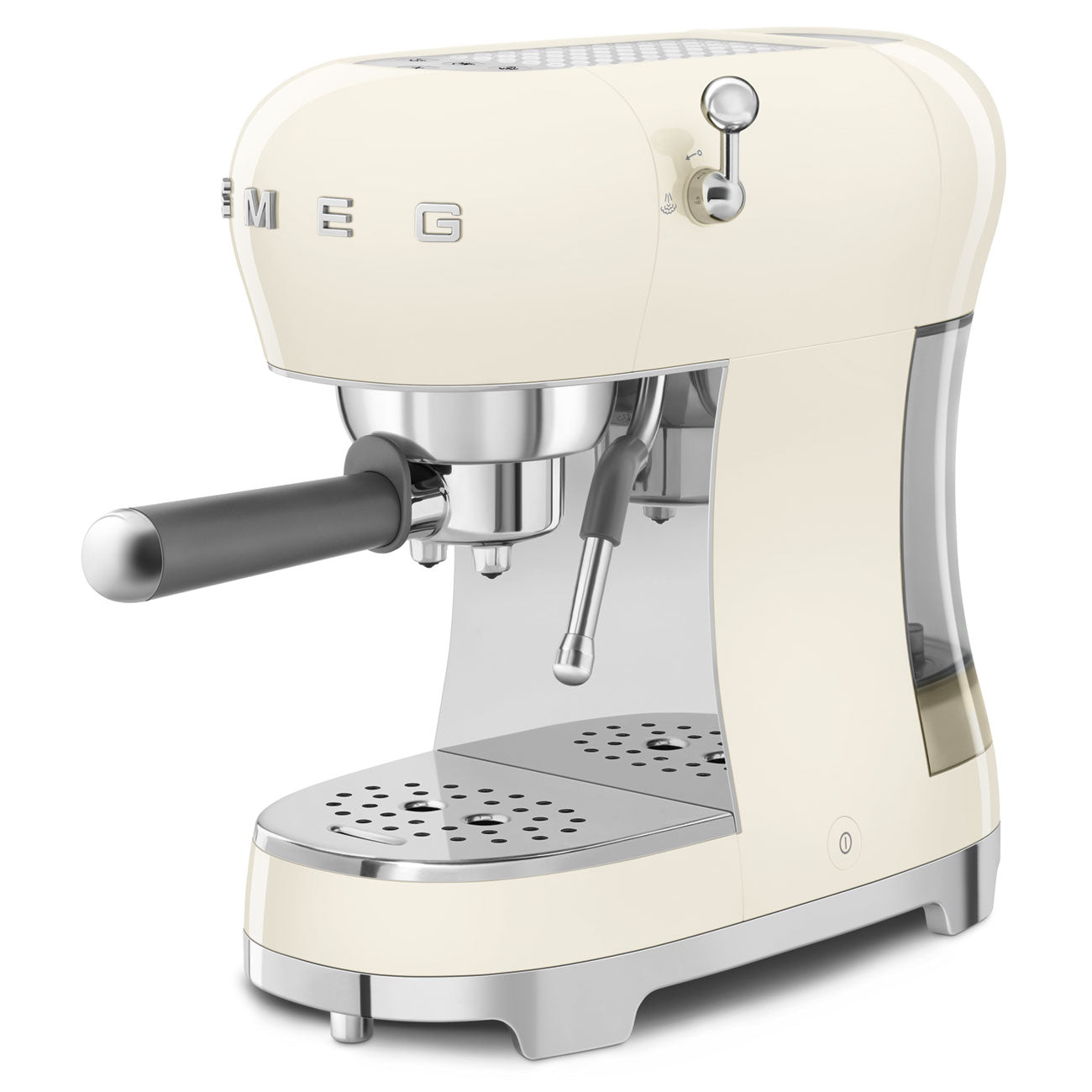 Ecf02 Espresso Coffee Machine With Steam Wand | Beige